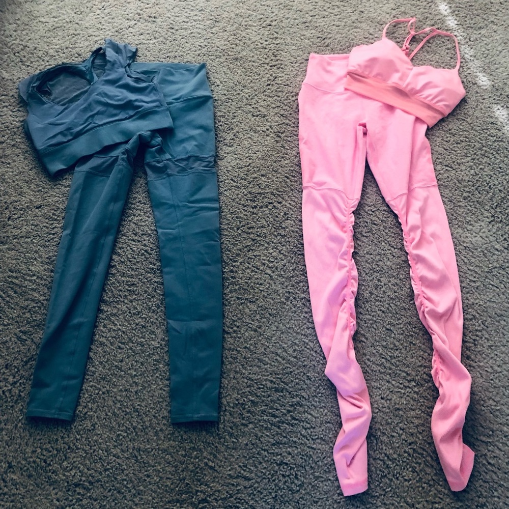Two adorable active sets by Alo Yoga